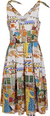 Multicolor Cotton Dress