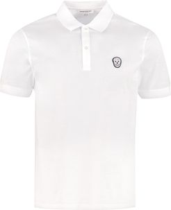 Short-sleeved Cotton Polo Shirt