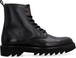 Leather Combat Boots