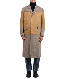 X Carhartt Bi-colour Coat