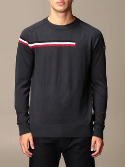 Sweater Diago Rossignol Crewneck Sweater With Striped Band