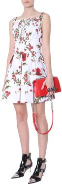Dress With Poppy Field Print