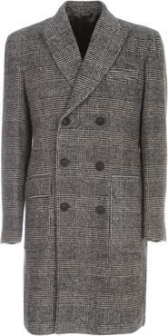 Wool Cashmere Double Breasted Coat