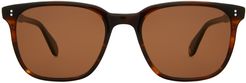 Garrett Leight Emperor Sun Mahogany Tortoise Sunglasses