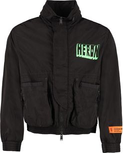 Nylon Windbreaker-jacket