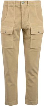 Corduroy Pockets Trousers