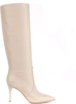 Beige Hansen Leather Boot