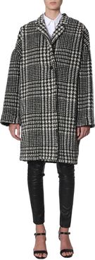 Check Print Coat