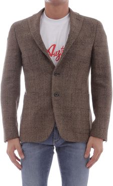 Jacket In Brown Wool