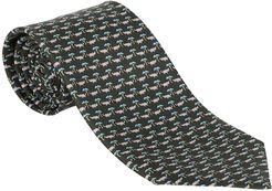 Black Silk Tie