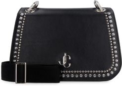 Varenne Studded Leather Shoulder Bag