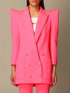 Blazer Fluo Double-breasted Balmain Jacket