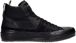 Mes 004 Sneakers In Black Leather