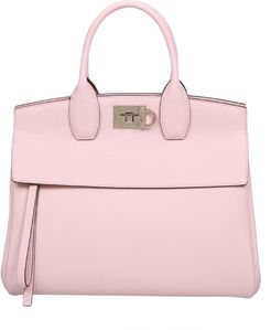 Medium Studio Bag In Pink Leather