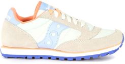 Sneaker Saucony Low Pro In Grey And Indigo Suede And Fabric