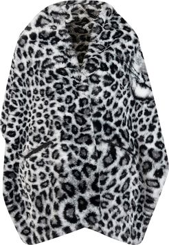 Leopard Print Cape