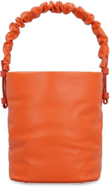 Adenia Soft Leather Bucket Bag