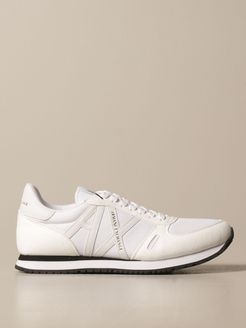 Armani Exchange Sneakers Basic Running Sneakers With Contrast Logo