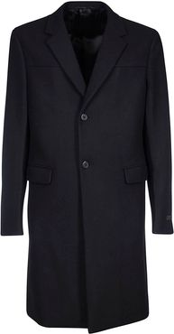 Single Breasted Two-buttoned Long Coat