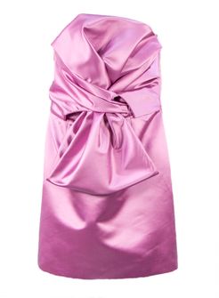 Sheath Dress In Pink Fabric