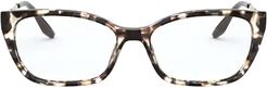 Prada Pr 14xv Spotted Brown Glasses