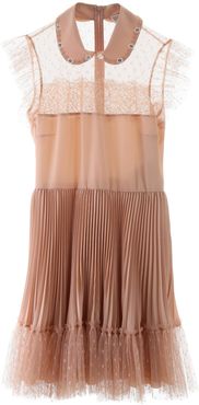 Mini Dress With Tulle