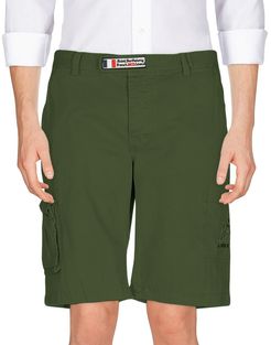 Military Green Cargo Shorts