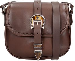 Rodeo Shoulder Bag In Brown Leather