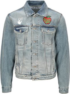 Off White Apple Denim Jacket