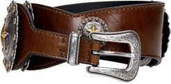 Belts In Brown Leather