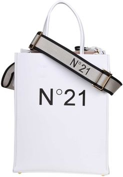 N°21 Shopping Bag Color White With Logo