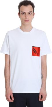 T-shirt In White Cotton