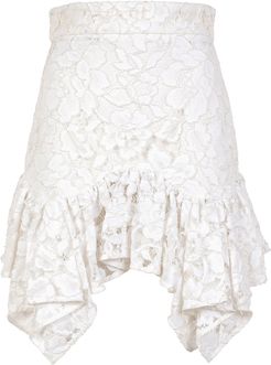 Mini Skirt In Lace