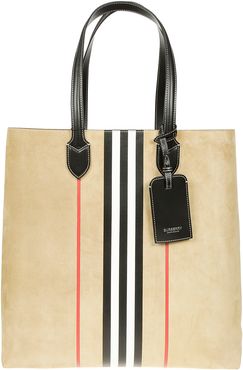 Stripe Detail Shopper Bag