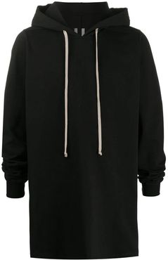 Black Cotton Hoodie