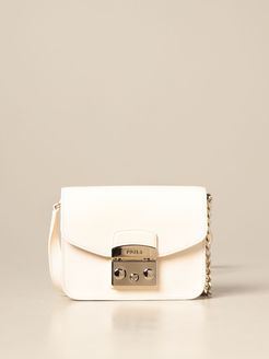 Crossbody Bags Metropolis Furla Bag In Grained Leather