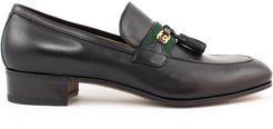 Black Leather Loafer