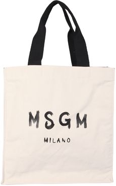 Tote Bag With Brushed Logo