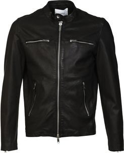 Zipped Biker Jacket