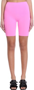 Shorts In Rose-pink Nylon