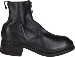 Black Horse Leather Boots