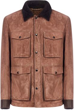 Suede And Shearling Jacket