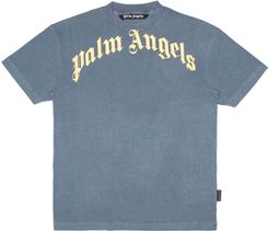 Vintage Wash Curved Logo T-shirt