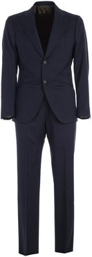 Suit Single Breasted Wool