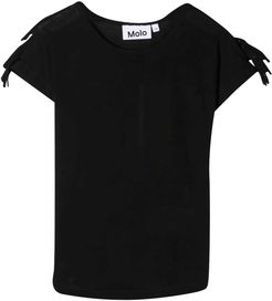 Kids Black Teen T-shirt