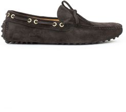 Driver Loafer In Brown Suede