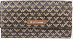 Wallet With All-over Monogram Print