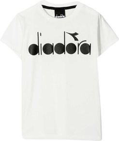 Diadora Kids White T-shirt