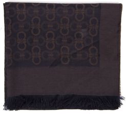 Gancini Two Colors Wool Male Scarf