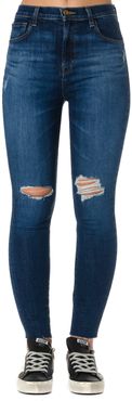 Blue Denim Stretch Jeans